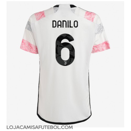 Camisa de Futebol Juventus Danilo Luiz #6 Equipamento Secundário 2023-24 Manga Curta
